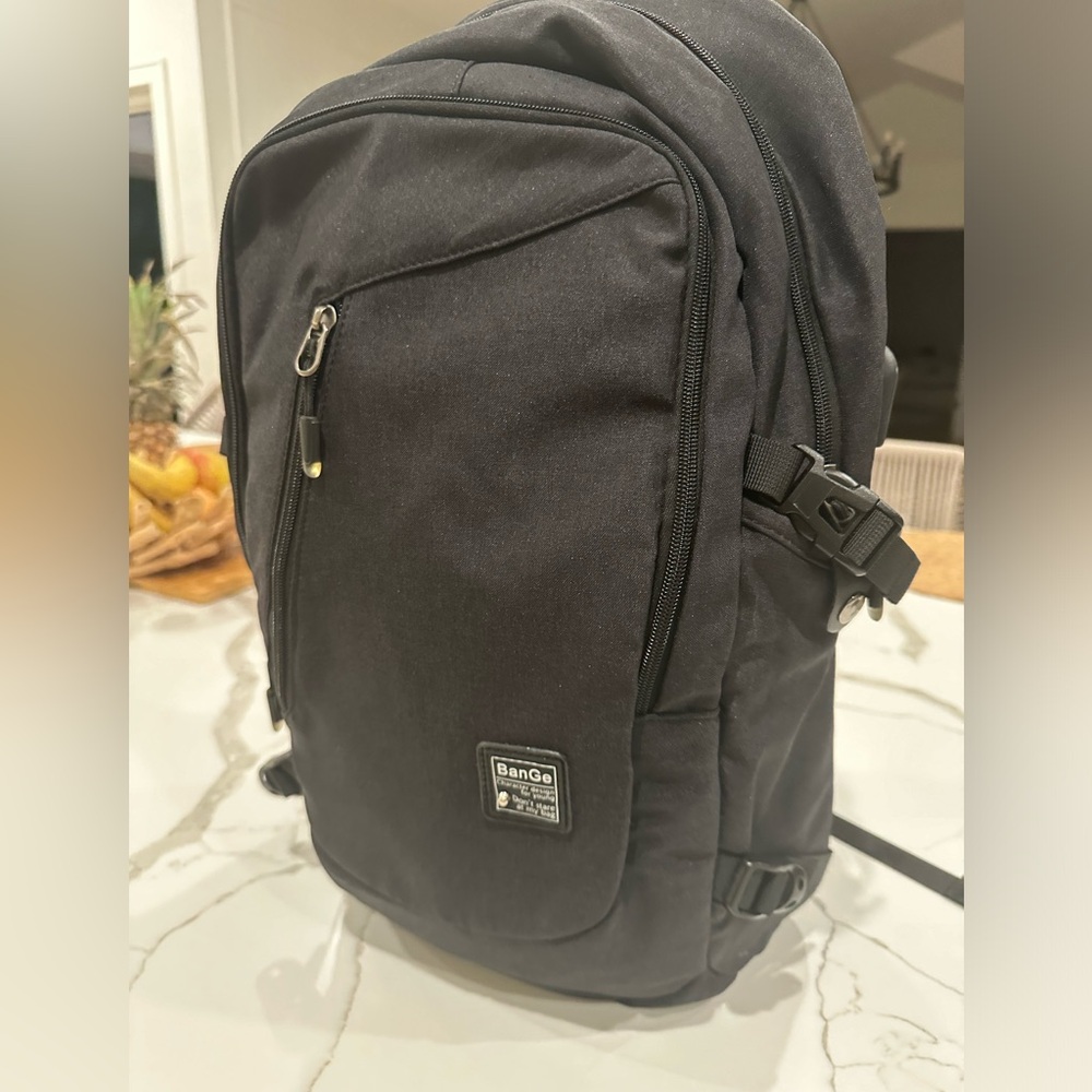 Black Men's Backpack